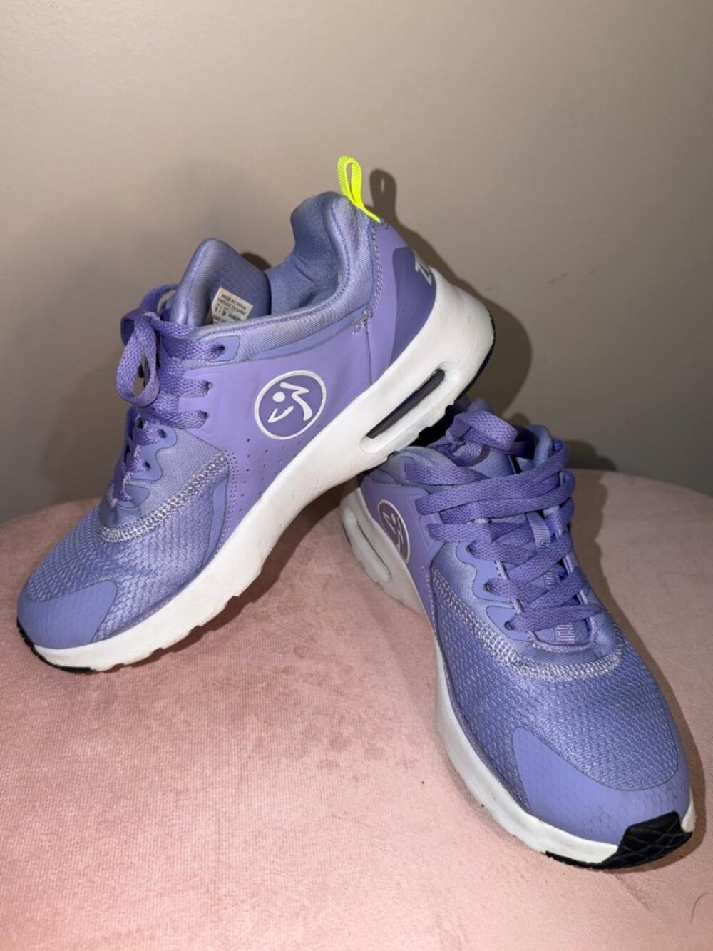 Zumba Lavender Purple Mesh Dance Sneakers 💜